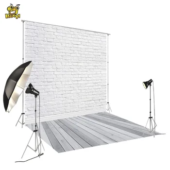 11.11 Double 11 Photo Background Grey Wood Floor Studio Vinyl White Bricks Photography Backdrop for Pets Cakes Photos D-9713 11.11 Double 11 Photo Background Grey Wood Floor Studio Vinyl White Bricks Photography Backdrop for Pets Cakes Photos D-9713