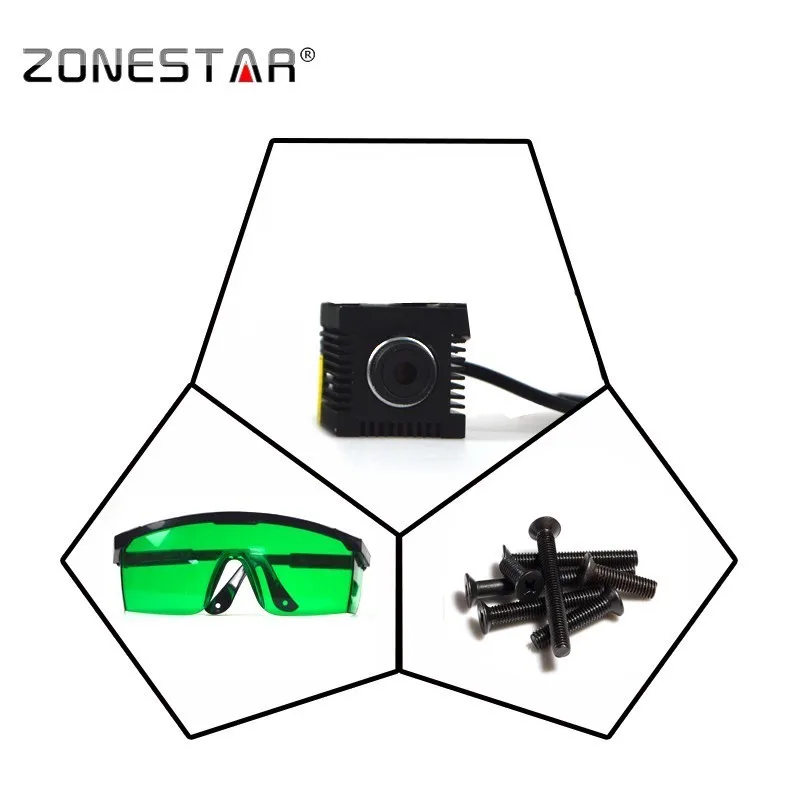 

New Arrival Laser engraver cutting marking upgrade DIY kit for zonestar P802/D805/D806/Z5/Z6/Z8/Z9/Z10 series 3D printer machine