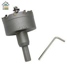 Metalworking 15 38 53 50 55 60 65 70 80 90mm Carbide Tip Drill Bit TCT
