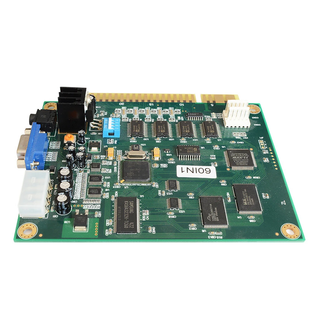 

60 In 1 Cabinet CGA VGA Output Vertical Funny Video Multicade PCB Durable Game Board Easy Installation Wired For Jamma Arcade