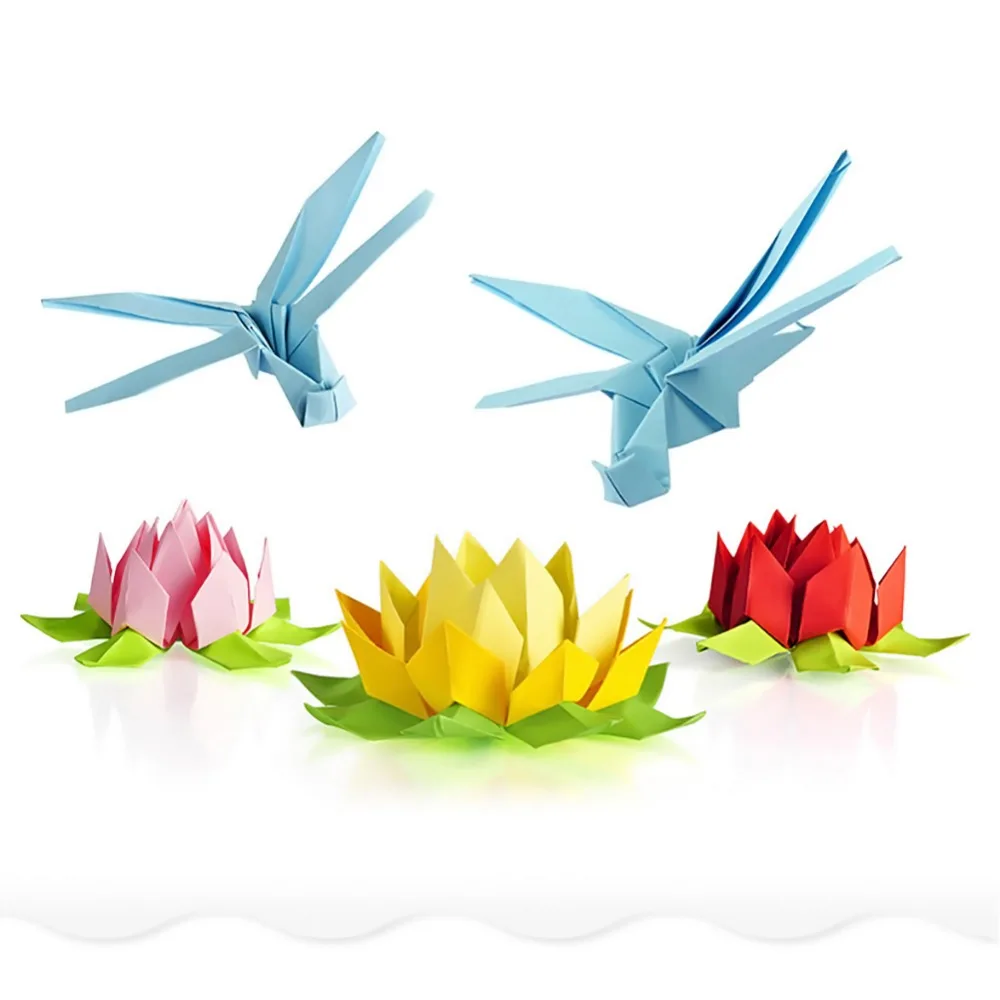 Us 366 20 Off100 Pcs Colorful Diy Mixed Colors Double Sided Origami Paper Folding Handmade Craft Paper Scrapbooking Decor 15x15cm In Craft Paper