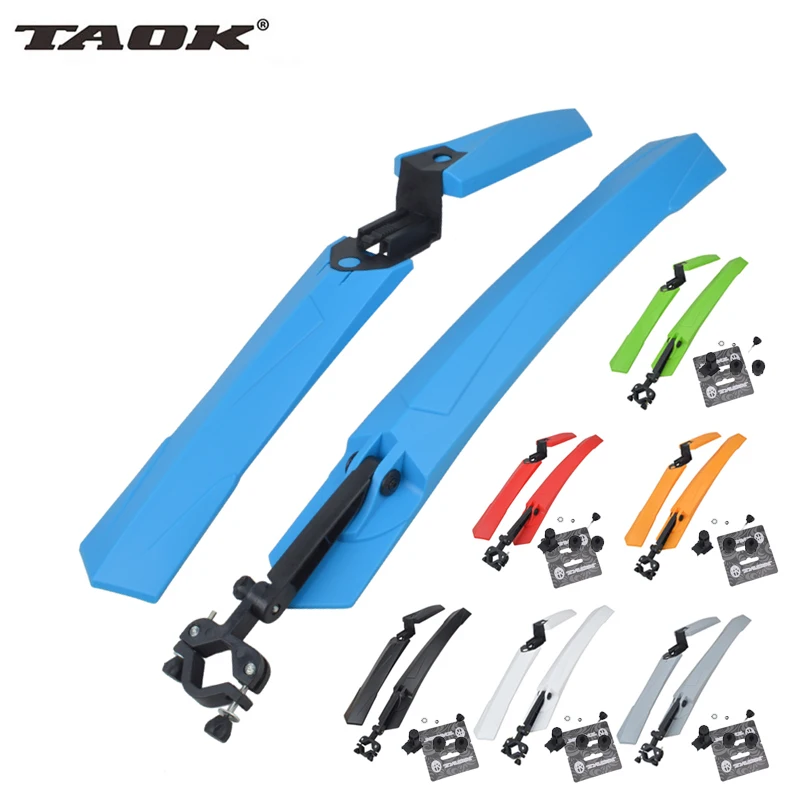 1 Pair New Bicycle Mudguard Mountain 26 27.5 29 inch Bike Mud Wings Front/Rear Fender Quick