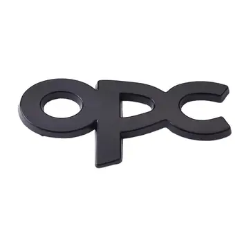 

Car Styling 3D Car Sticker Chrome Metal OPC Emblem Badge Decal for Opel Regal Lacrosse Astra Corsa Zafira For Buick
