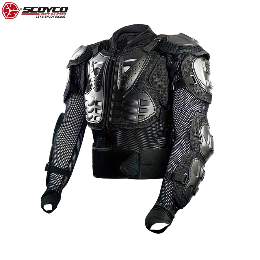 

SCOYCO Motorcycle Protection Amor Safety Chest Back Protector Armor Gear MBX Vest Moto Armor Motocross Gear Vest clothing AM02-2