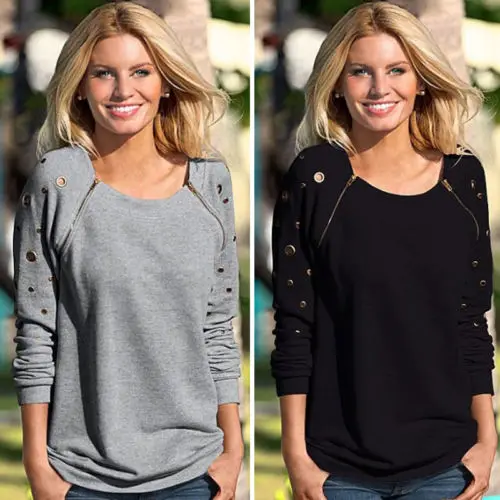 

Autumn Women Casual Long Sleeve Hoodies Loose Soft Pullovers O-Neck Female Sweatshirts S-XL