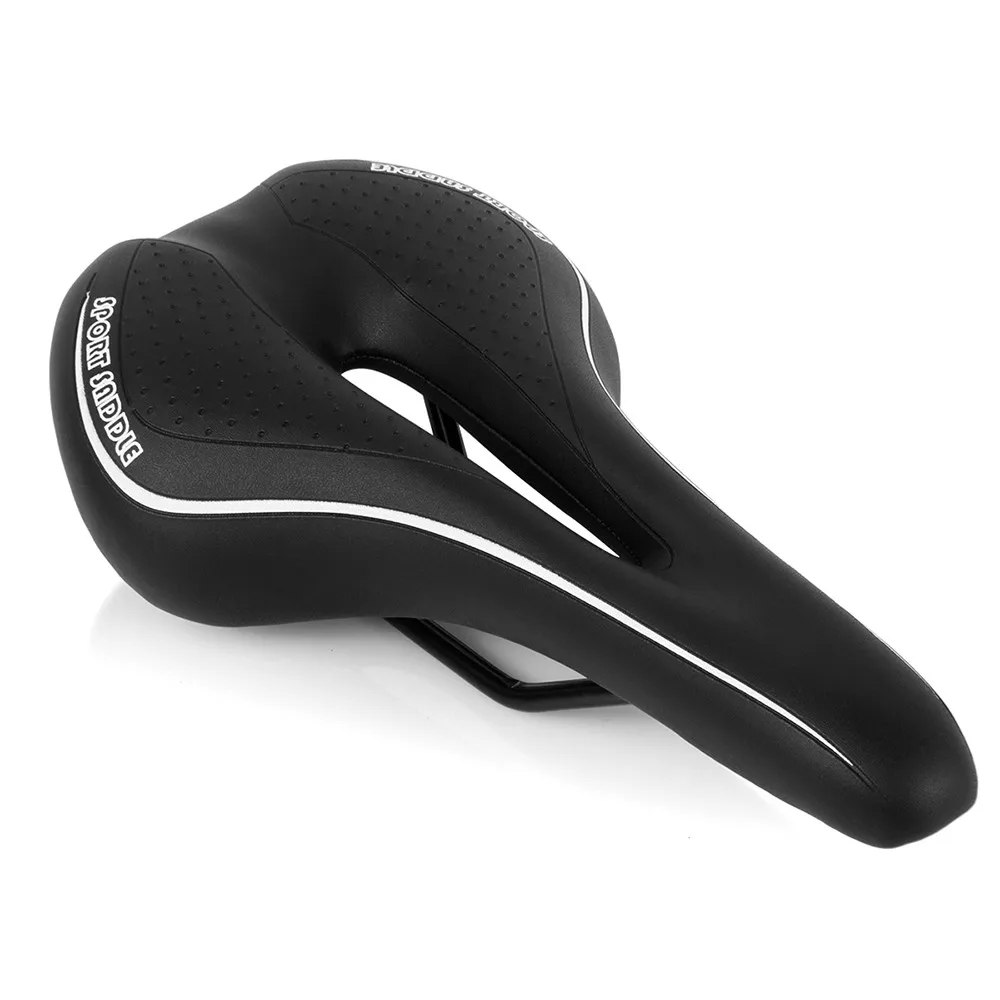  Silicone Gel Extra Soft Bicycle Bike MTB Saddle Cushion Seat Cover Pad Comfort Road Mountain Bike Leather Woman #3O18 (6)