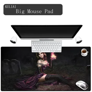 

XGZ Pretty Girls MousePads Girl Anime Gamer Keyboard Rubber To Mouse Game Home Office Desk Mat Mouse for Gaming Gift Pad Mats