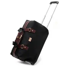 Дорожная сумка на колесиках, 20 дюймов, размер кабины, oxfor, сумка на колесиках, 24 дюйма, женские сумки на колесиках, сумка на колесиках, деловой багаж, чемодан