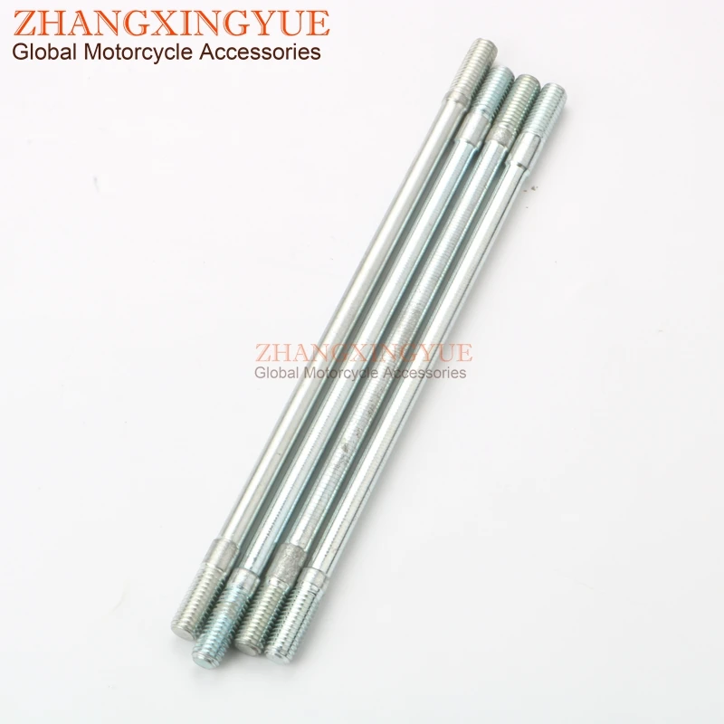 Scooter 58.5mm NON Egr Cylinder Head Big Bore Kit A9 camshaft 42mm air filter for GY6 125cc 150cc upgrade 155cc 152QMI 157QMJ 4T