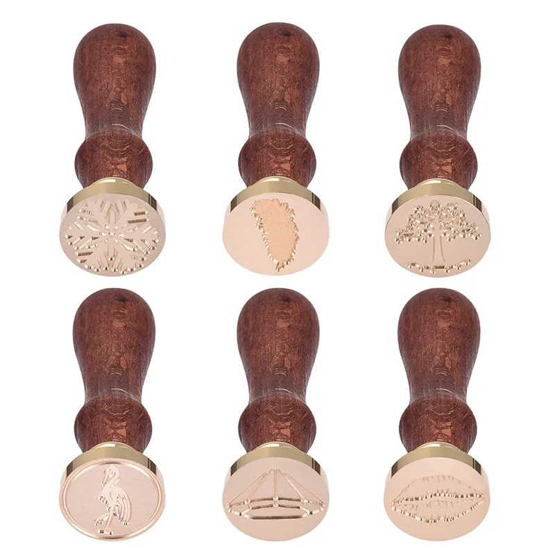 

High Quality Classic Retro Sealing Wax Stamp Seal Handmade HobbyTools Sets Post Decor Stamp Post Decorative
