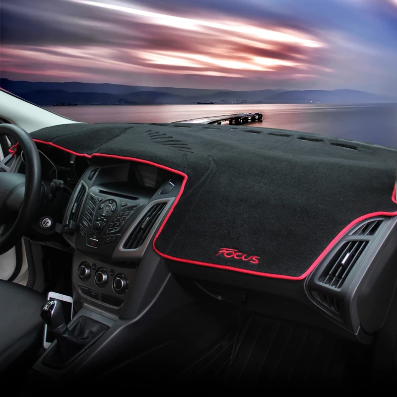 Для Ford Focus 3 MK3 2012 2013 LHD крышка приборной панели автомобиля коврик солнцезащитный тент коврик ковер летние аксессуары