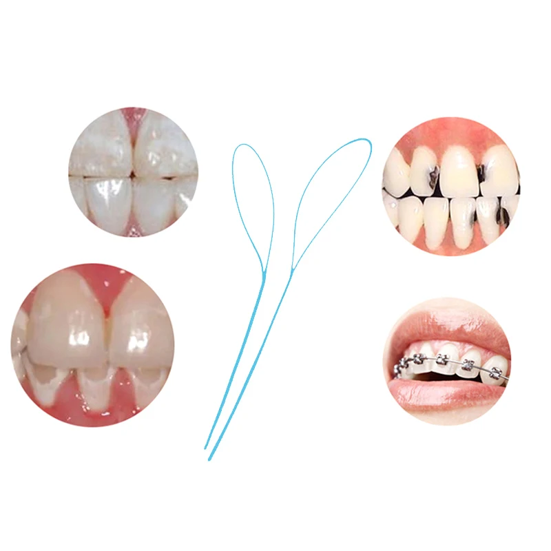 35 шт.* 3 упаковки, зубная нить, Ортодонтические брекеты, межзубная щетка, зубная палочка, палочка для зуба, палочка для зуба, палочка для чистки полости рта, чистящая проволока SMJ