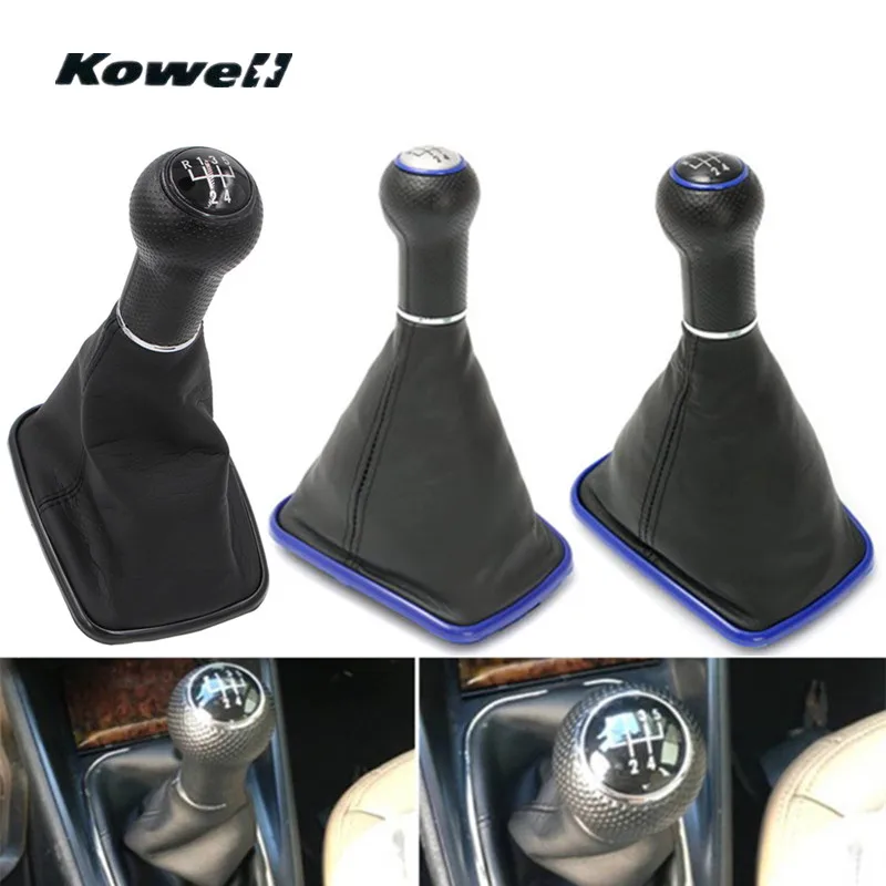 Хромированная 5 скоростная рукоятка переключения передач MT для Volkswagen VW Golf MK4 1998 2003
