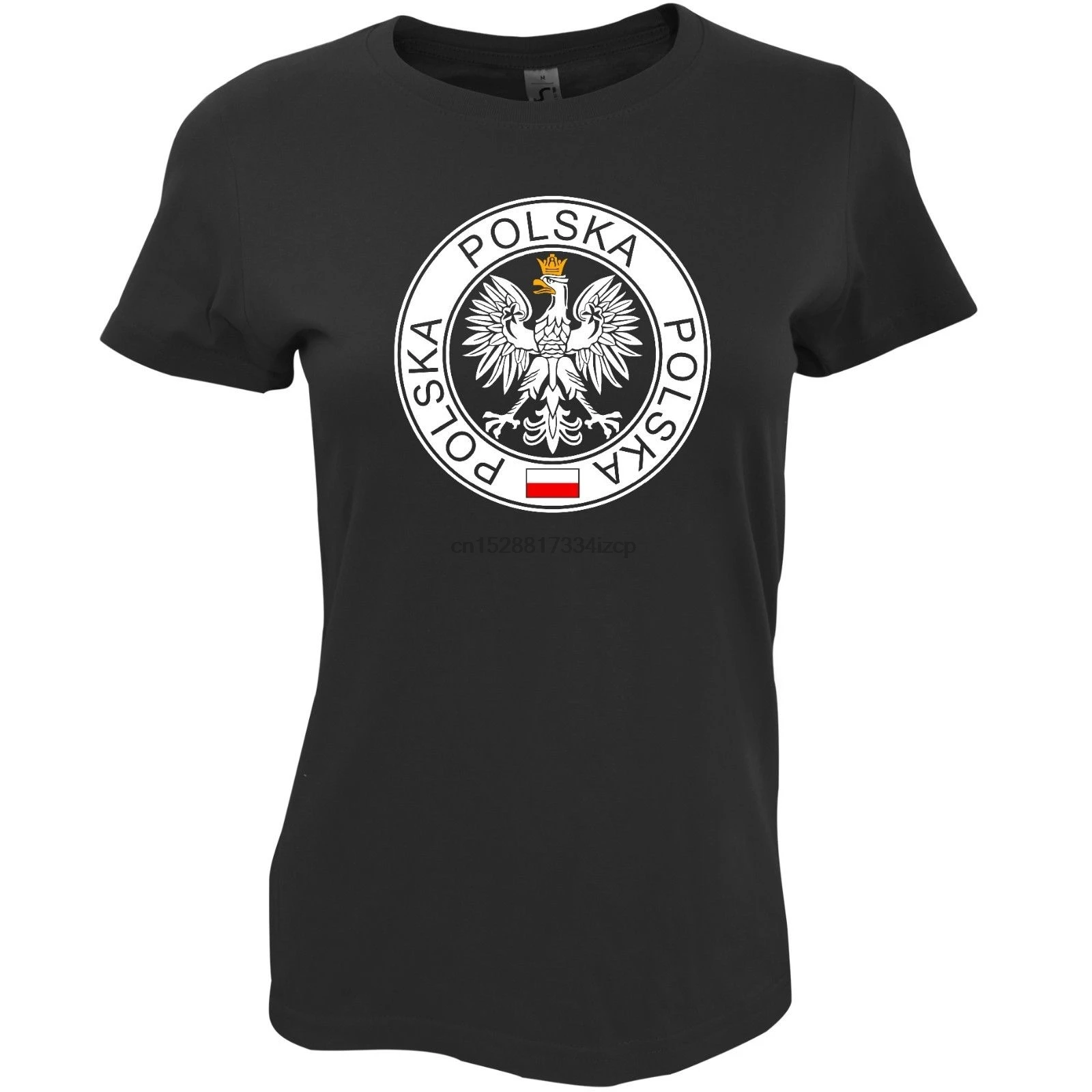 

2019 Hot Sale Fashion Poland Eagle POLSKA Women Patriotic Polish T-shirt Tee Shirt