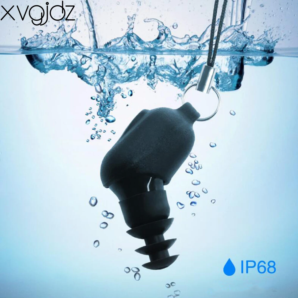 

xvgjdz Super Mini Bluetooth 4.2 Earphone IP68 Waterproof Sport Swimming Headset Stereo Music player Earphones with MIC for Phone