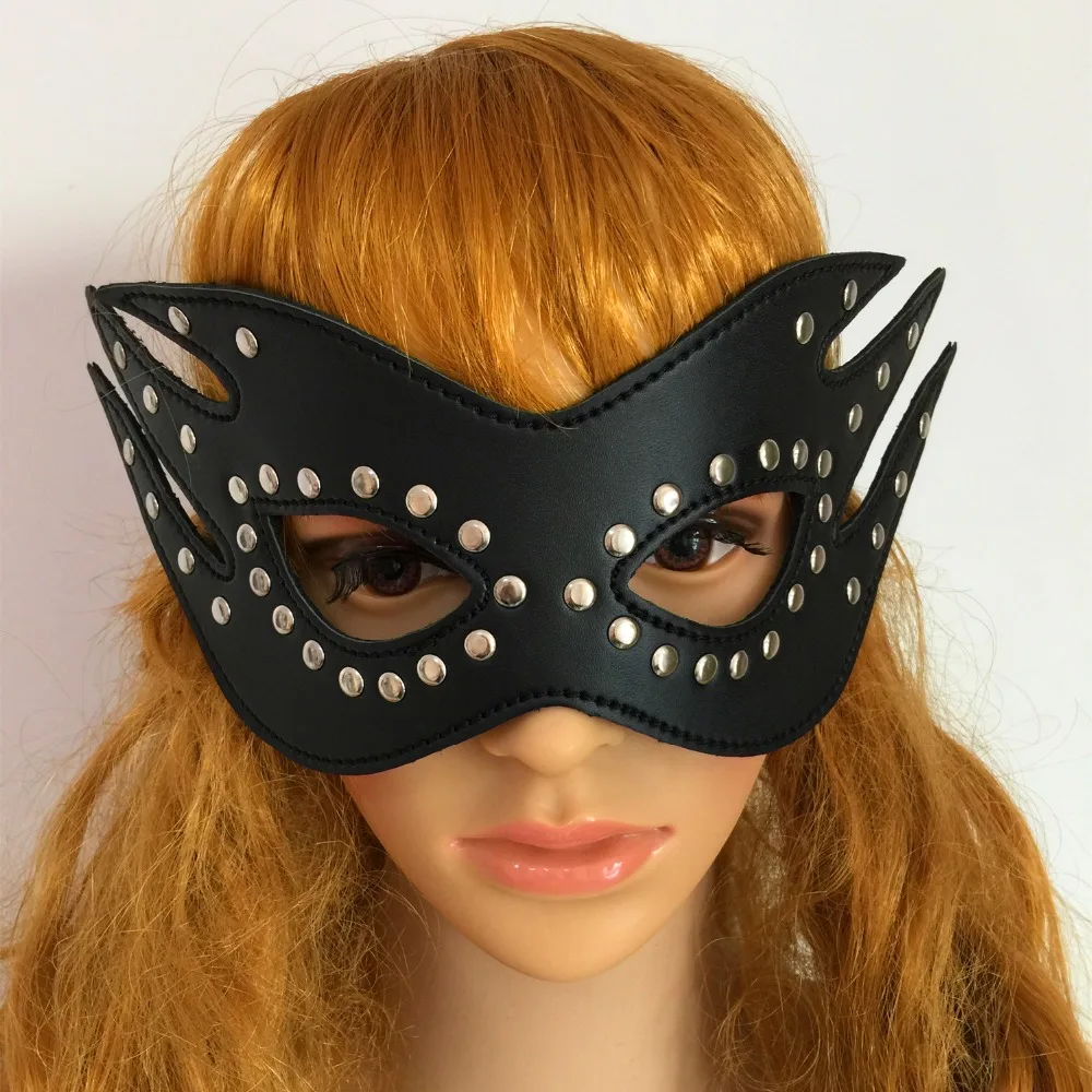 Возбуждающий, эротический PU кожаный мягкий чехол для маски Спящая пикантные повязки маска для сна, повязка на глаза фетиш бдсм вечерние женские маскарадные маски для глаз