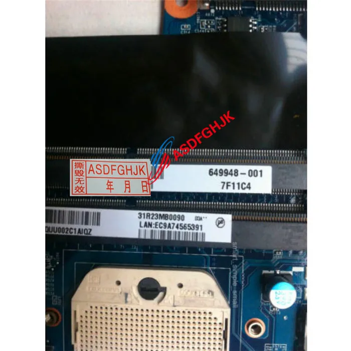 Оригинальный 649948-001 для hp PAVILION G7-1365dx g7-1368dx G7-1328DX G4 G6 G7 материнской DA0R23MB6D1 DA0R23MB6D0 полностью протестированы