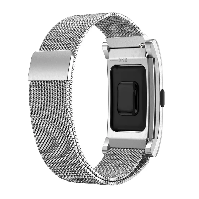 Часы ремешок Браслет Ремни для FitBit Charge 2 нержавеющая сталь магнитный с миланским плетением браслет на петле замена ремешок для Charge2