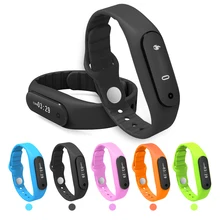Оригинальные спортивные трекер Smart Браслет E06 группа Сенсорный экран SmartBand браслет для Android IOS фитнес-браслеты