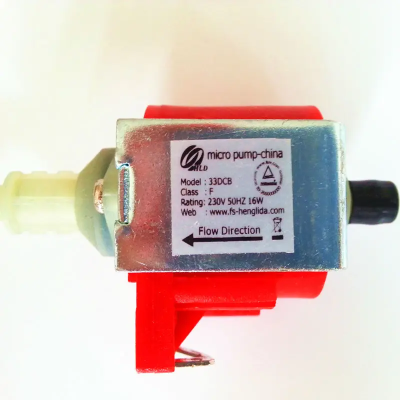 

Coffee machine for micro-electromagnetic pump Model 33DCB-F Voltage 230V-50HZ Power 16W