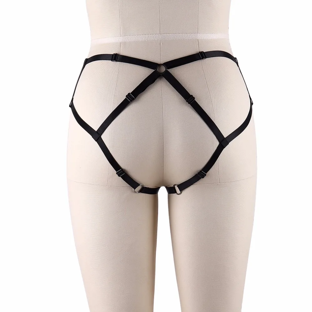 Сексуальные трусики с треугольными ремешками, эластичный пояс для тела, регулируемая подвязка на бедро, регулируемые трусики, нижняя часть, фетиш одежда P0127