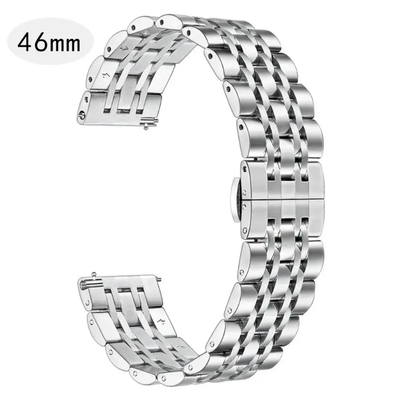 20MM/22MM Stainless Steel Watchband Quick Release Sport Wrist Strap for Samsung Galaxy Watch 42MM/46MM for Gear Sport for Huawei