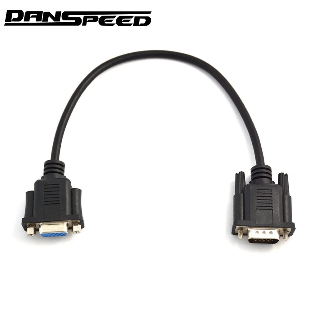 DANSPEED 0 3 M/1FT VGA 15 Pin to VGA/Mini HDMI видео удлинитель монитор кабель для ПК ноутбук ТВ