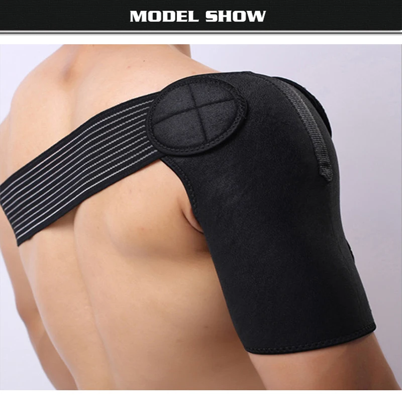 Регулируемый плечевой ремень поддерживающая плечи подушка для занятий спортом вправо/левое плечо один размер