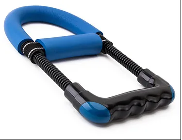 Uzala силовое устройство для тренировки запястья, набор чаш, стальной пружинный тренажер для запястья, тренажер для фитнеса - Цвет: Синий