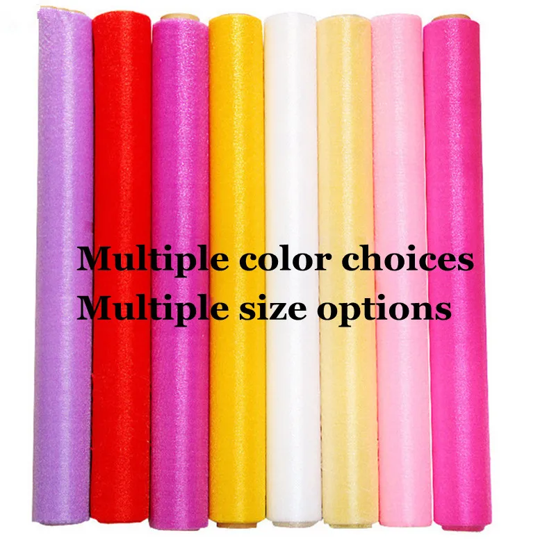 

48cmX5m Wedding Room Tulle Roll Curtains Gauze Element Wedding Decorations Birthday Party Supplies Baby Shower 8Z-SH015