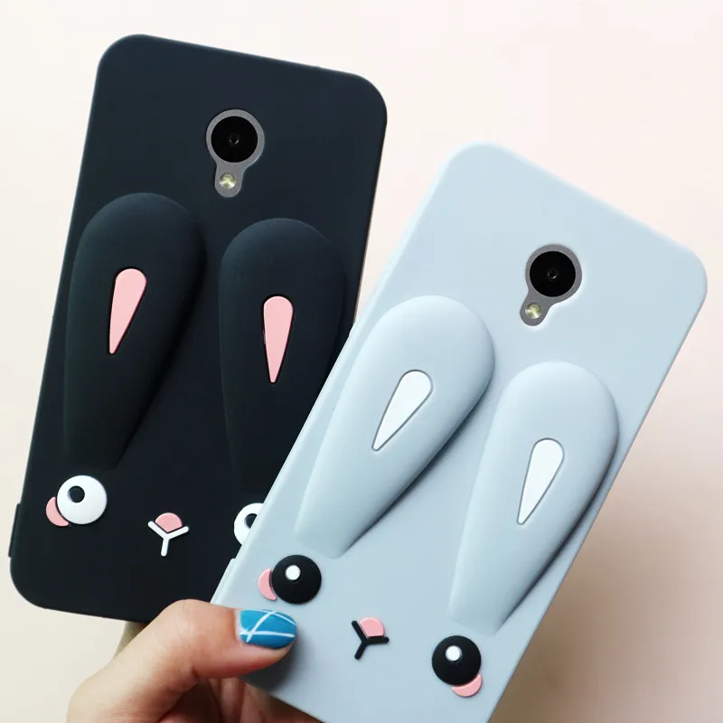 Модный мультяшный противоударный чехол для Meizu M6 M5 M5C M5S M3S Mini M3 Note с заячьими