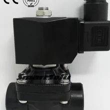 2W160-15P AC220 слабые кислота и Щелочестойкость 2 способ пластиковый Соленоидный клапан 2WSL серии Соленоидный клапан(нормально закрытый