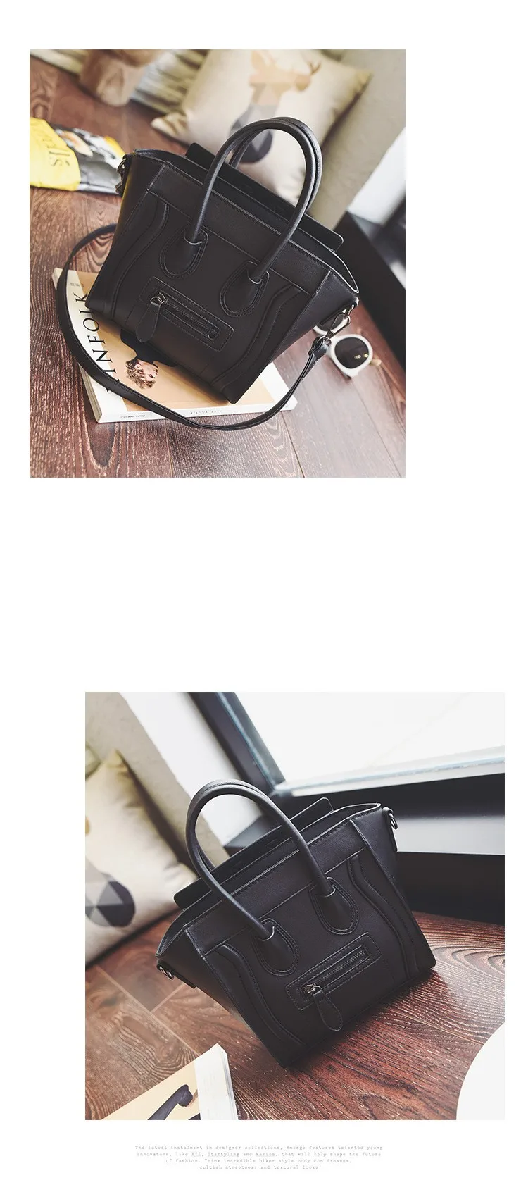33 Handbags Summer Hit The New Color Wings Bag Oops Face Package European And American Fashion Trend Packet Casual Shoulder Bags