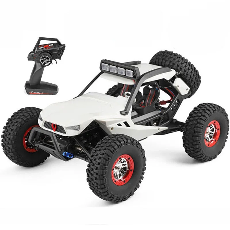 WLtoy 2.4G RC Car High-Speed Buggy Electric Four-wheel Drive Climbing With LED Lights Drift Racing Remote Control | Игрушки и хобби