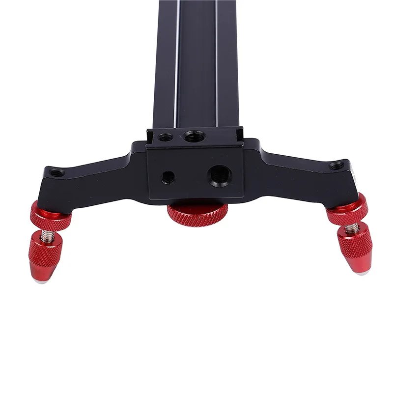 60cm/80cm 4 Bearing Aluminum DSLR Camera DV Damping Slider Track Rail Video Stabilizer Slide for Photography Studio Camcorder