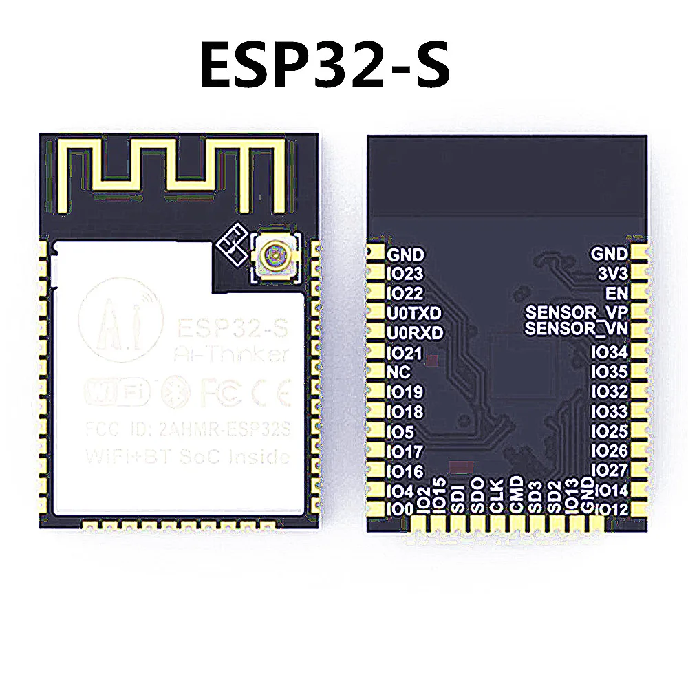 

ESP32-S ESP32S IPEX Bluetooth and WIFI Dual Core CPU with Low Power Consumption MCU base on ESP32