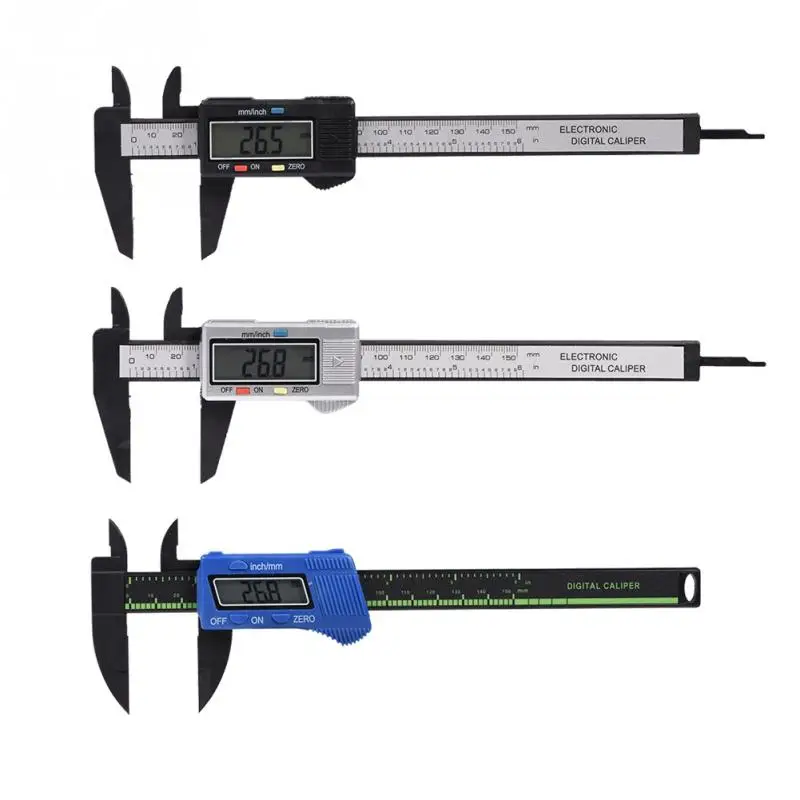

1Pcs Precise Digital Caliper with Extra Large LCD Screen for Measuring Inside Outside Depth Steps
