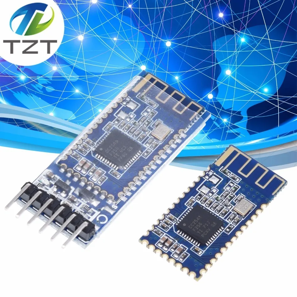 TZT AT-09 HM-10 Android IOS BLE 4,0 модуль Bluetooth для arduino CC2540 CC2541 Серийный беспроводной модуль совместимый