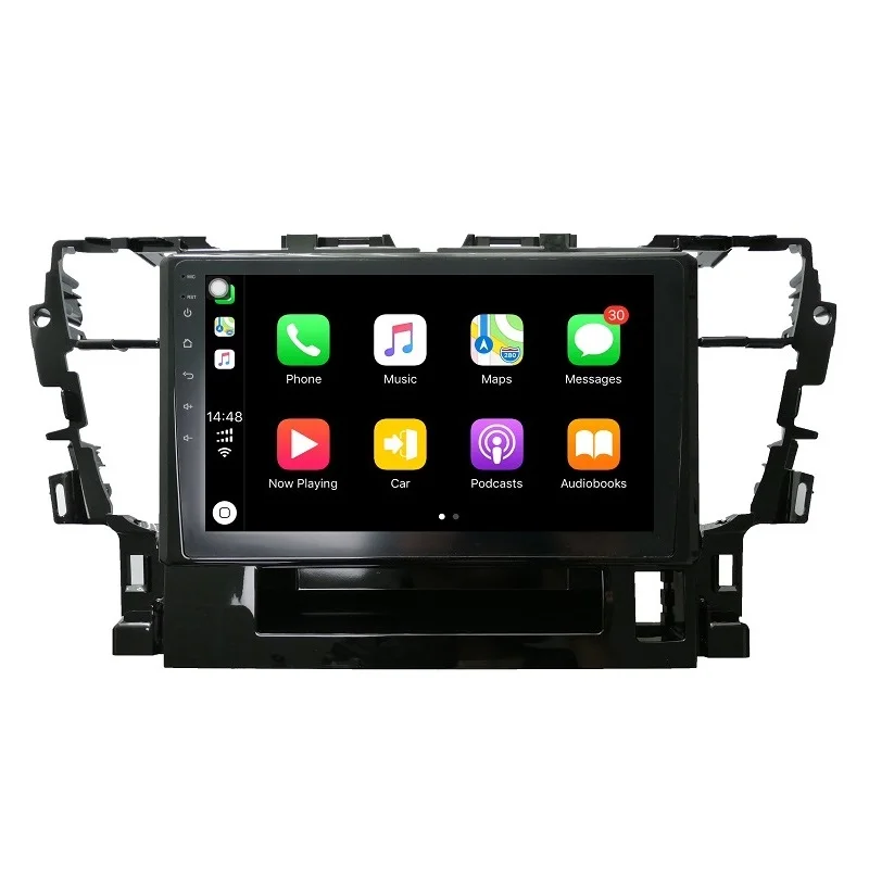 Clearance Android 9.0 8-core for 2015 TOYOTA Vellfire car radio with GPS navigation BT support SWC mirror 4G internet,ToyotaAndroid 4