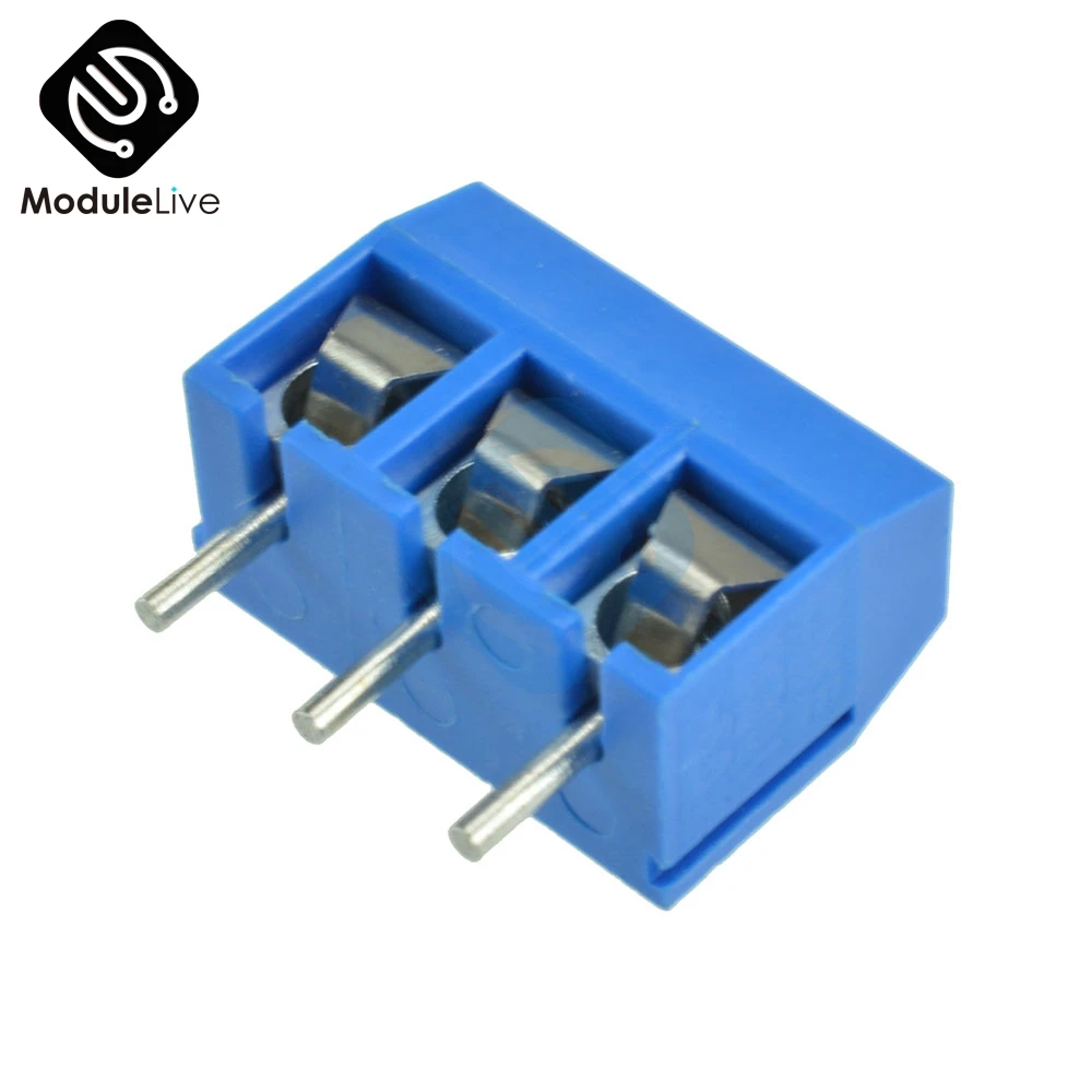 10 шт. диаметром 5 08 мм 3 контактный разъем для винтовой клеммы|screw terminal connectors|terminal