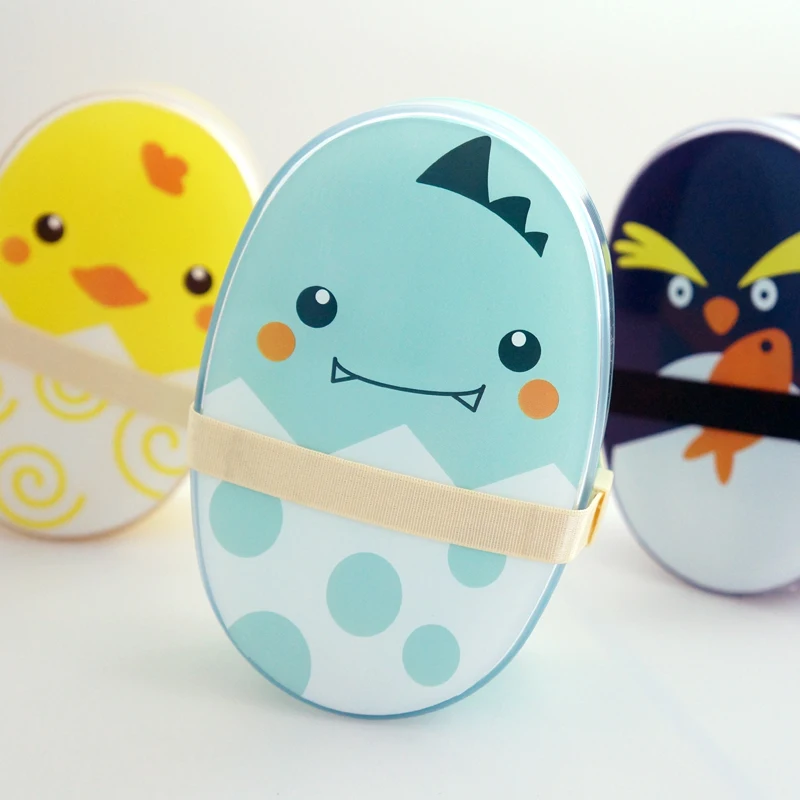 2 слоя Kawaii Мультфильм Пластиковый Пингвин Ланч бокс бенто Ланчбокс с вилкой