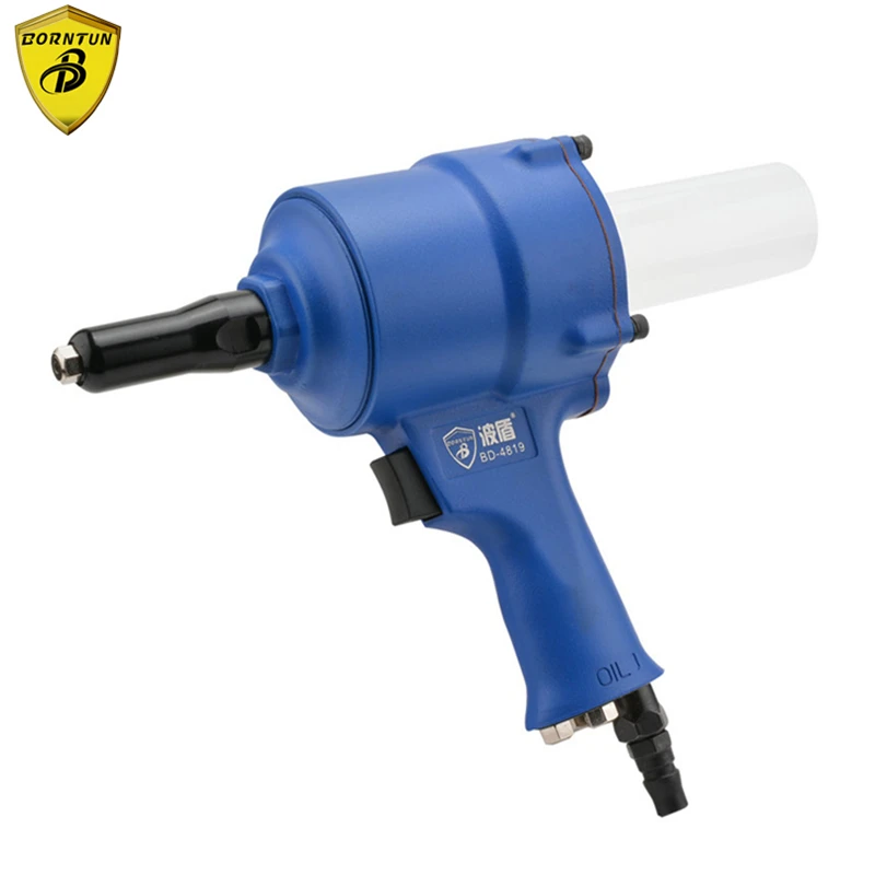 Borntun Pneumatic Air Riveter Riveting Pull Plier Gun for Rivets 2.4mm