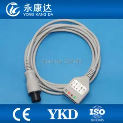 LL Стиль нормальный кабель дальней связи ecg с LL 5ld пациент, кабель, AHA/IEC, без сопротивления