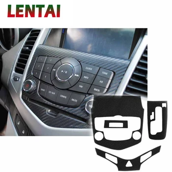 

LENTAI Center Console Auto Accessories Carbon Fiber Interior Decorative Stickers Car Styling For Chevrolet Chevy/ Holden Cruze