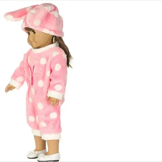 Детская кукла реборн одежда подходит 43 см 40 см Детские куклы комбинезон костюм с милой шляпой 18 дюймов Аксессуары Детская кукла подарки на день рождения