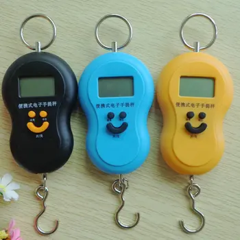 

Authentic special gourd portable scale Portable hook scale Courier said the gourd scale Electronic scale manufacturer of 50 kg