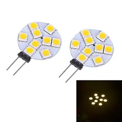 4 x hrsod bi-pin, g4 W 9 SMD 5050 lm теплый белый/холодный белый DC 12 В