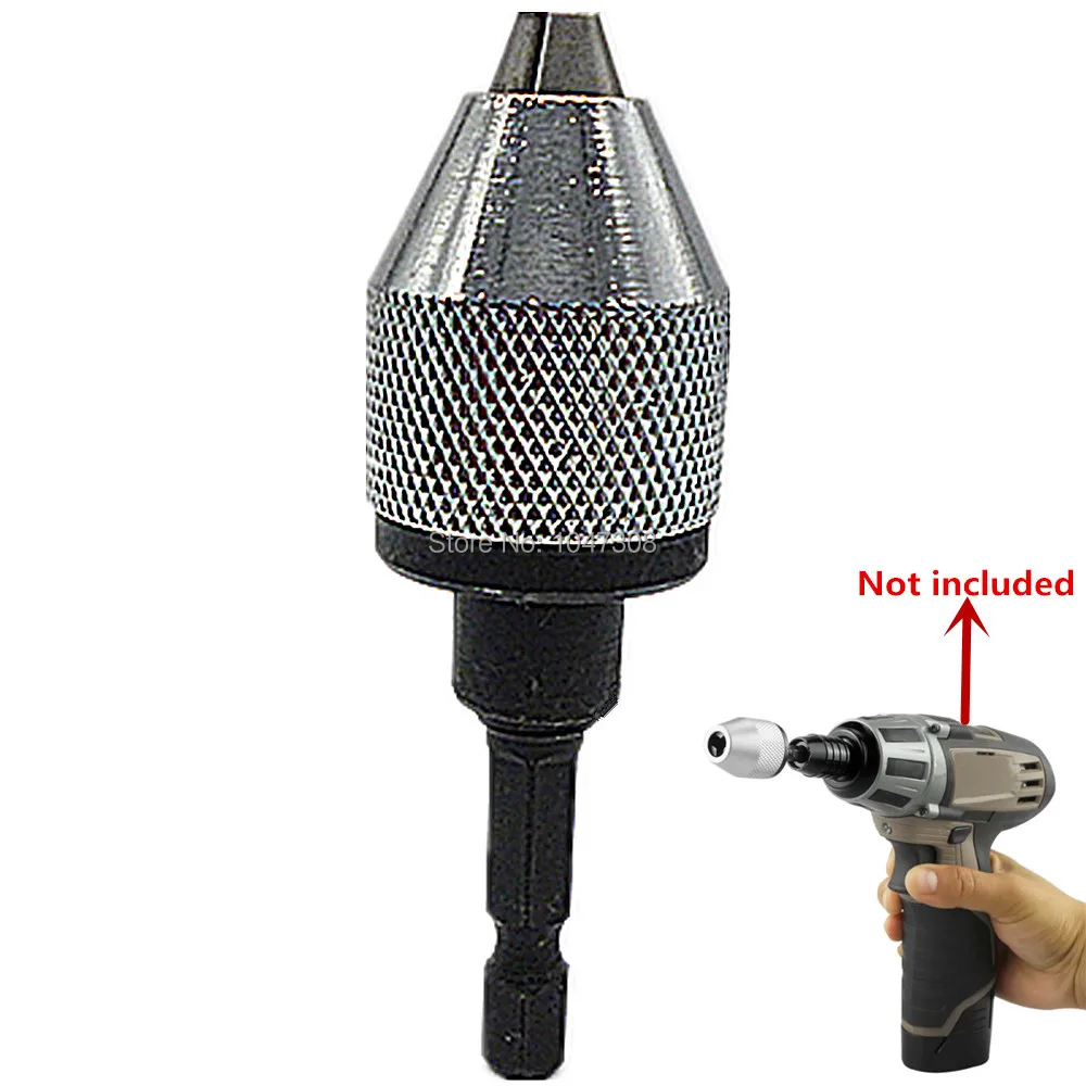 Keyless Conversion Chuck for Impact Drivers
