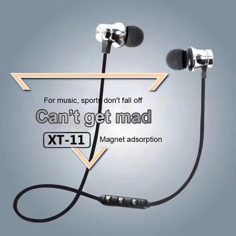 Sport Bluetooth Earphone Wireless Magnetic Headset XT11 Dual Ear Earbuds With Mic Handsfree Sweatproof Fone De Ouvido For Phone  (17).jpg