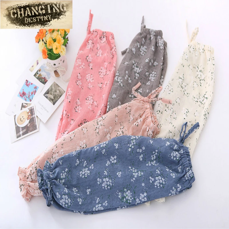 

2-8 Years Old Children's Clothing Summer New Trend Children's Clothing Female Baby Small Floral Breathable Girl Bowls Pants